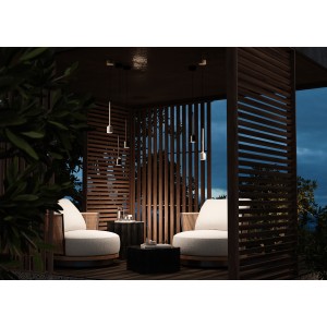 Подвесной светильник Outdoor O491PL-L8B3K