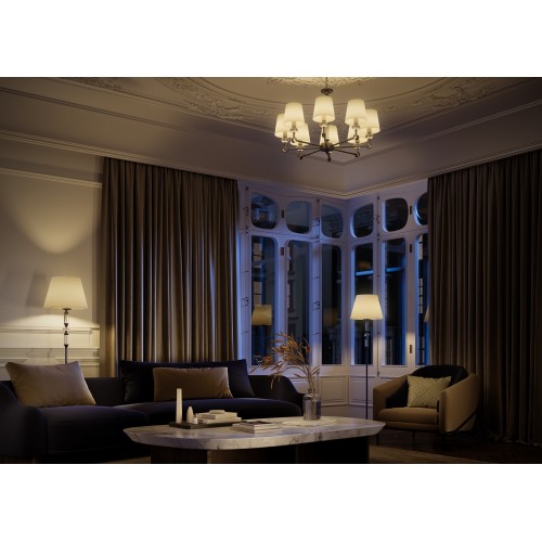 Напольный светильник (торшер) Maytoni MOD018FL-01CH