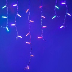 Уличная светодиодная гирлянда Ardecoled бахрома 230V разноцветный ARD-Edge-Classic-2400X600-White-88Led-Live RGB 026022 Уличная светодиодная гирлянда Ardecoled бахрома 230V разноцветный ARD-Edge-Classic-2400X600-White-88Led-Live RGB 026022