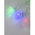 Светодиодная гирлянда Uniel Шишки 220V разноцветный ULD-S0500-050/DTA Multi IP20 Pine Cones UL-00007193
