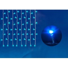 Светодиодная гирлянда Uniel занавес 220V синий ULD-C1510-160/DTA Blue IP20 UL-00006420