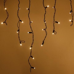 Уличная светодиодная гирлянда Ardecoled бахрома ARD-Edge-PRO-4000x600-Black-128LED-Milk-STD Warm 034111 Уличная светодиодная гирлянда Ardecoled бахрома ARD-Edge-PRO-4000x600-Black-128LED-Milk-STD Warm 034111