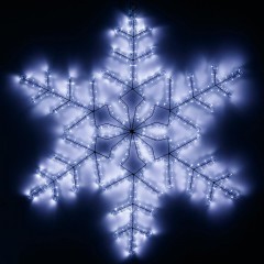 Светодиодная фигура Ardecoled Снежинка ARD-Snowflake-M3-920X920-432Led White 025306 Светодиодная фигура Ardecoled Снежинка ARD-Snowflake-M3-920X920-432Led White 025306