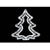 Подвесной светодиодный светильник «Ёлочка» Uniel ULD-H3543-070/STA White IP20 Xmas Tree UL-00001405