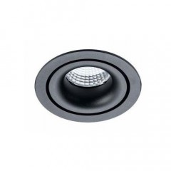 Встраиваемый светодиодный диммируемый светильник Italline IT02-008 Dim black