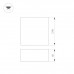 Встраиваемый светодиодный светильник Arlight DL-Grigliato-S90x90-12W Warm3000 038327