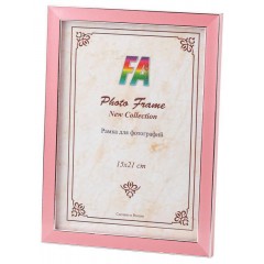 Фоторамка FA Пластик Акварель розовый 10х15 (50/1050) Б0039838