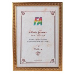 Фоторамка FA Пластик меандр золото 21х30 (18/504) Б0049922