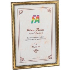Фоторамка FA пластик Кружево золото 21х30 (27/378) Б0029350