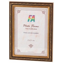 Фоторамка FA пластик Нива старое золото 10х15 (40/1680) Б0039926