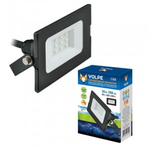 Прожектор светодиодный Volpe ULF-Q513 10W/DW IP65 220-240В Black UL-00003983