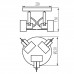 Спот Kanlux SONDA II EL-3O B 34926