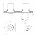 Встраиваемый светодиодный спот DesignLed SPL-SQ1-12-WW 002329