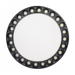 Потолочный светодиодный светильник iLedex Mercury 5552-36W-D217-3/4K-WH+BK