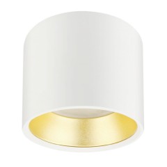 Накладной светильник ЭРА OL8 GX53 WH/GD Б0048536 Накладной светильник ЭРА OL8 GX53 WH/GD Б0048536