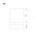 Потолочный светодиодный светильник Arlight SP-Quadro-S400x400-40W Day4000 034795