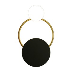 Настенный светильник Gerhort G31137/2wBK+GD+WT