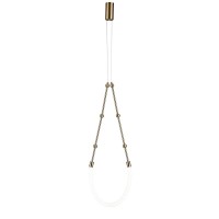 Подвесной светодиодный светильник Indigo Corda 14010/1P Brass V000062L