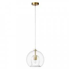 Подвесной светильник Crystal Lux Luisa SP1 Brass/Transparent