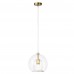 Подвесной светильник Crystal Lux Luisa SP1 Brass/Transparent
