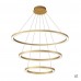 Подвесной светодиодный светильник Crystal Lux Fortuna SP158W Led Gold