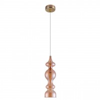 Подвесной светильник Crystal Lux Iris SP1 A Amber