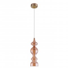 Подвесной светильник Crystal Lux Iris SP1 A Amber