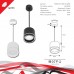 Подвесной светильник Reluce 53003-0.9-001LD GX53 WT