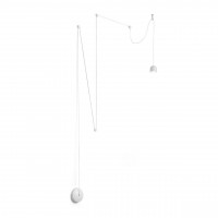 Подвесной светодиодный светильник Ideal Lux Tall SP1 Small Bianco 196794