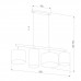 Подвесной светильник TK Lighting 4106 Deva White