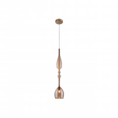 Подвесной светильник Crystal Lux Lux New SP1 C Amber