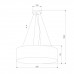 Подвесной светильник TK Lighting 4241 Rondo Graphite