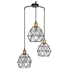 Подвесной светильник 33 Идеи PND16S.03.04.003BL.GO-IKS.BL