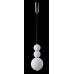 Подвесной светодиодный светильник Crystal Lux Desi SP3 Chrome/White