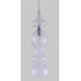 Подвесной светильник Crystal Lux Iris SP1 A Transparent