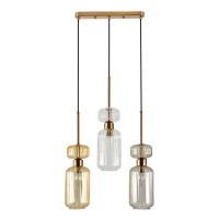 Подвесной светильник Escada Gloss 1141/3S BG/CL/AM