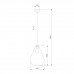 Подвесной светильник TK Lighting 2326 Fuente