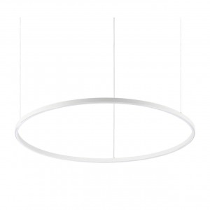 Подвесной светодиодный светильник Ideal Lux Oracle Slim D90 Bianco 229478