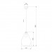 Подвесной светильник TK Lighting 4320 Fuente