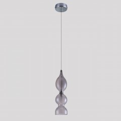 Подвесной светильник Crystal Lux Iris SP1 B Smoke