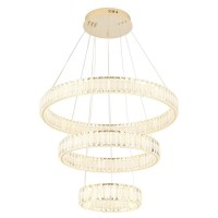 Подвесной светодиодный светильник Crystal Lux Musika SP150W Led Gold