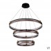 Подвесной светодиодный светильник Crystal Lux Fernando SP158W Led Coffee/Black