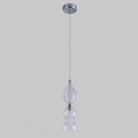 Подвесной светильник Crystal Lux Iris SP1 B Transparent