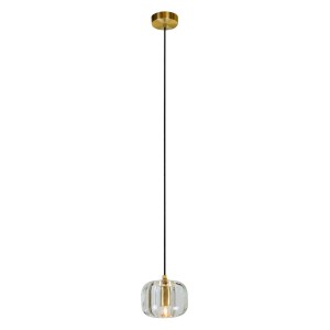 Подвесной светильник Belfast Pansy 6214-1 BR CL