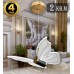 Подвесной светодиодный светильник Natali Kovaltseva Butterflies Led Lamps 81367 Gold