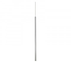 Подвесной светодиодный светильник Ideal Lux Ultrathin D100 Round Cromo 164878