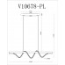 Подвесной светодиодный светильник Moderli True V10678-PL