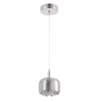 Подвесной светильник Crystal Lux Box SP1 Chrome/Smoke