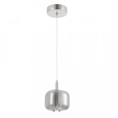 Подвесной светильник Crystal Lux Box SP1 Chrome/Smoke