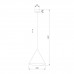 Подвесной светильник TK Lighting 10077 Cono